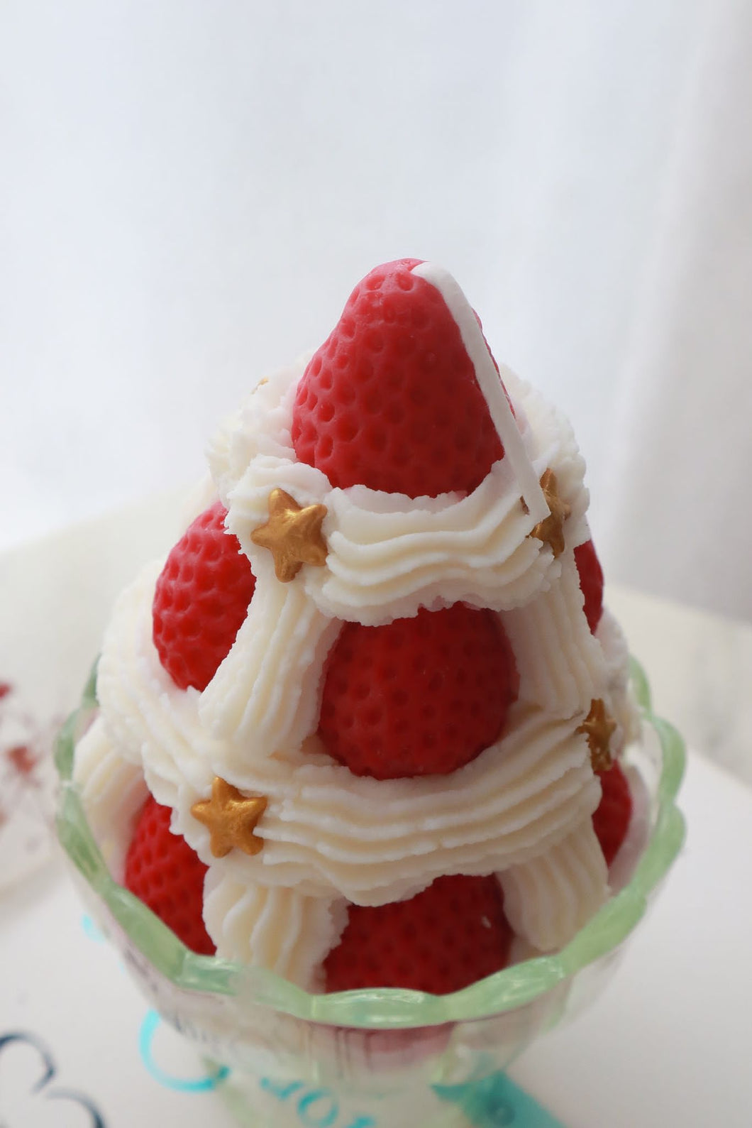 Strawberry Ice Cream Candles